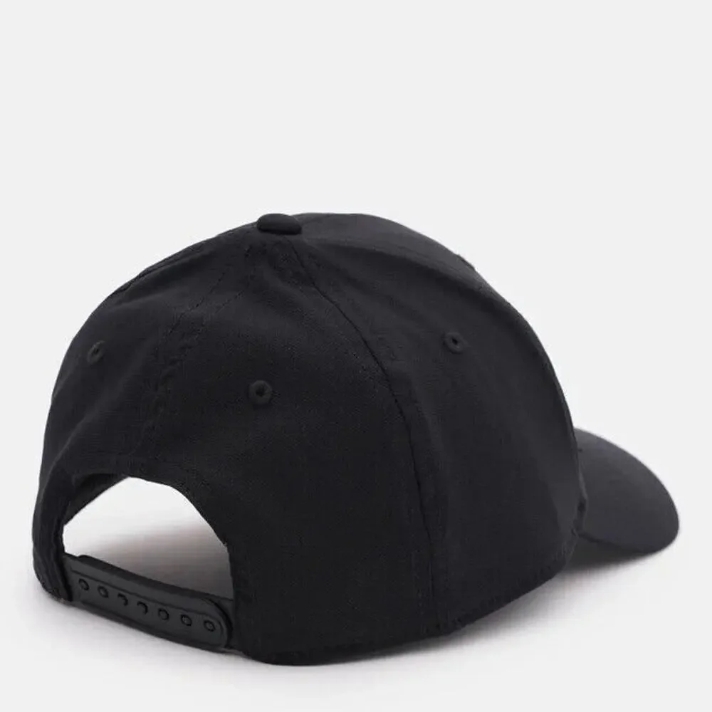 Nike Dri Fit Rise Club Black White Swoosh Cap Hat Unisex L/XL Adult FV5563 010